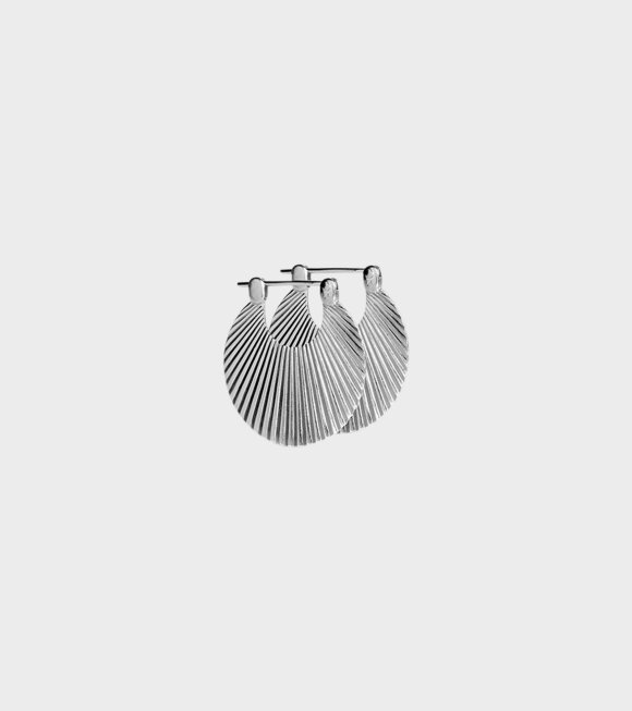 Jane Kønig - Small Shell Earrings Silver