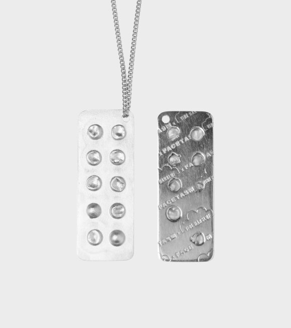 Vibe Harsløf - Pill Necklace Silver