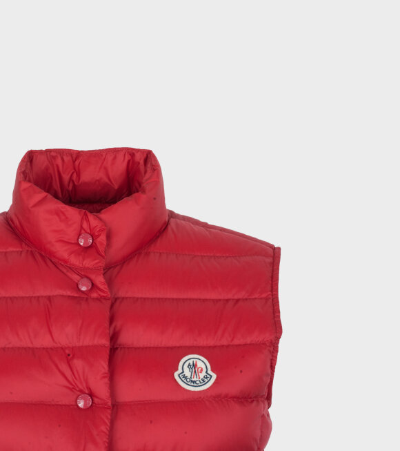 Moncler - Laine Gilet Red