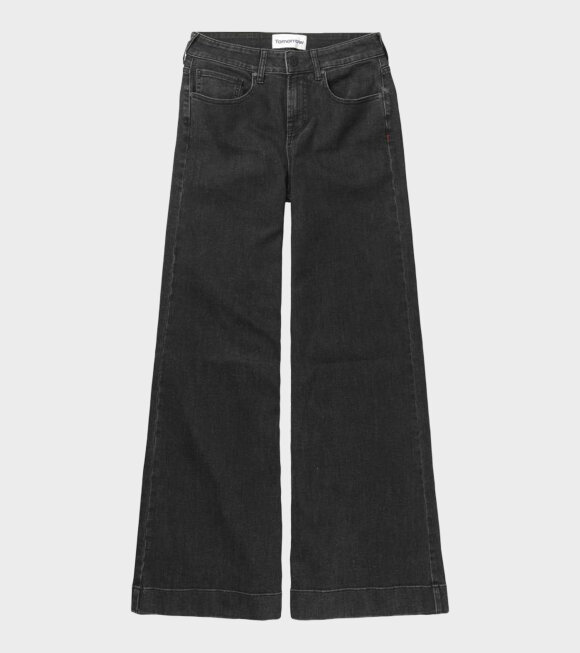 Tomorrow - Kersee HW Flare Jeans Original Black