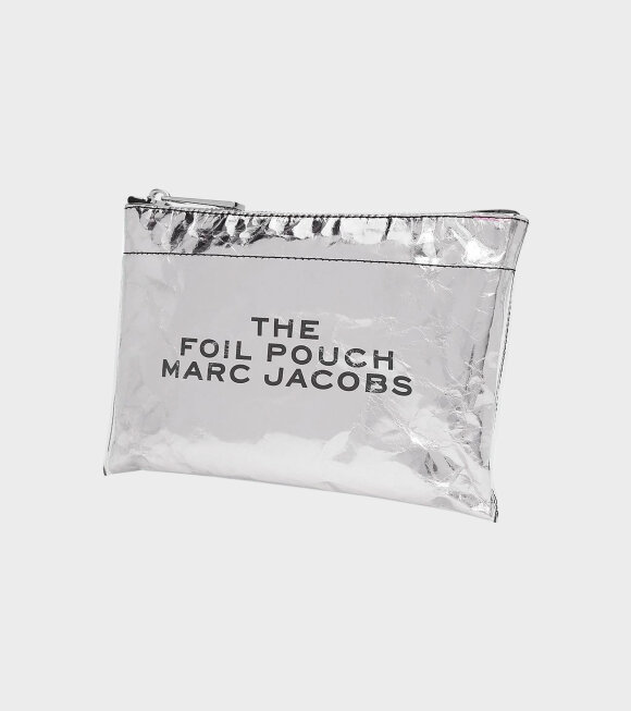 Marc Jacobs - Foil Flat Pouch Silver
