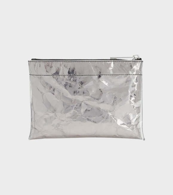 Marc Jacobs - Foil Flat Pouch Silver