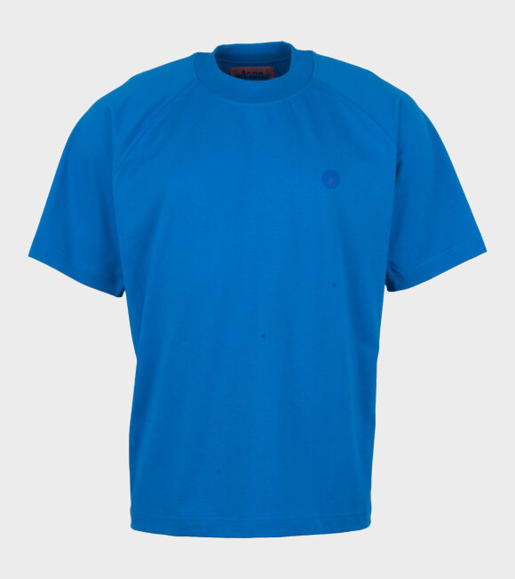 Acne Studios - Bassetty Oversized T-shirt Ocean Blue