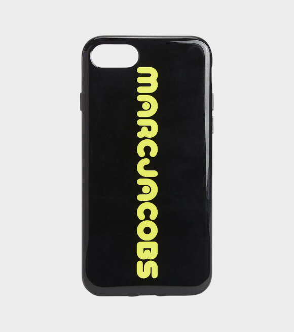 Marc Jacobs - Sport Logo iPhone 8 Case Black/Yellow
