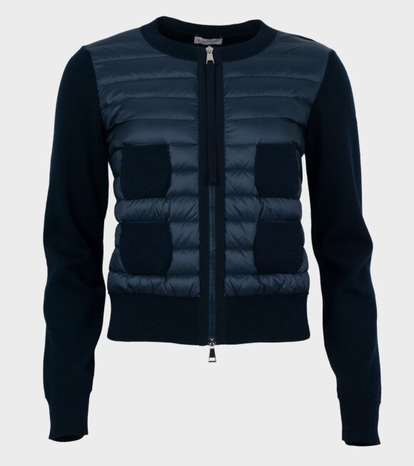 Moncler - Maglione Tricot Alle Coreana Navy