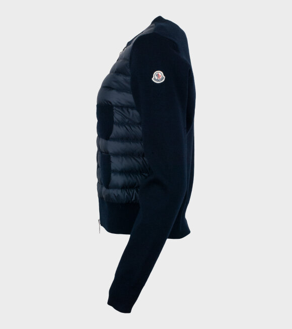 Moncler - Maglione Tricot Alle Coreana Navy