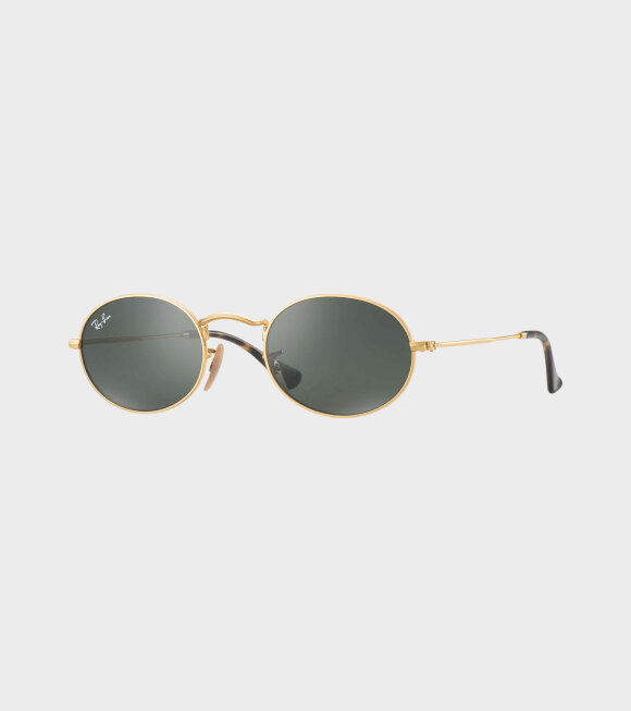Ray-Ban - Oval Flat Lenses Green Classic G-15