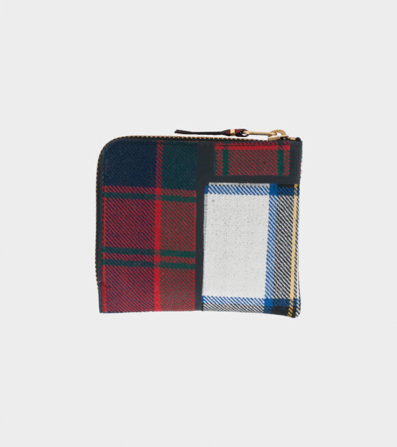 Comme des Garcons Wallet - Classic Checkered Wallet Red