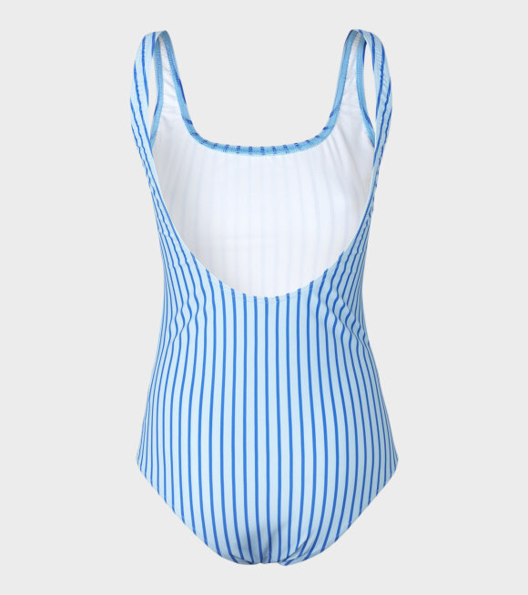 Mads Nørgaard  - Saline Swimsuit Blue Stripe