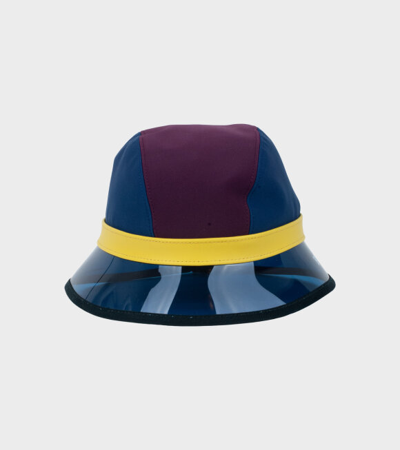 Burberry - Multicolour MH Bucket Hat Burgundy