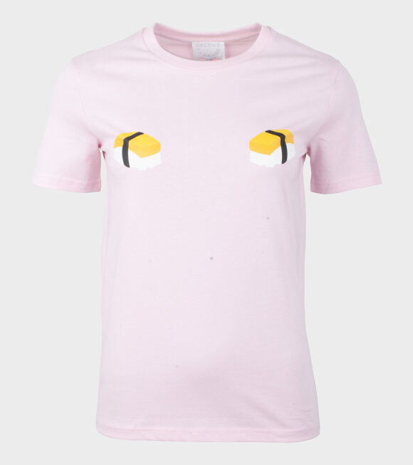 Helena Fananda - Moriko T-shirt Omelet Sushi Pink