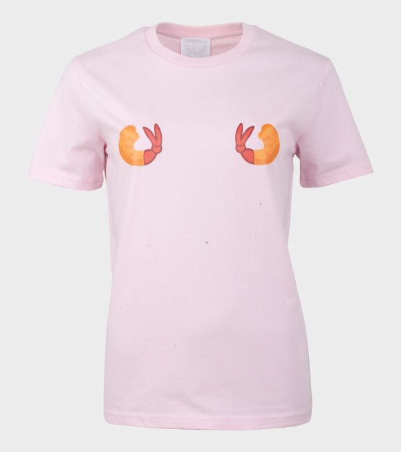 Helena Fananda - Moriko T-shirt Fried Shrimp Pink