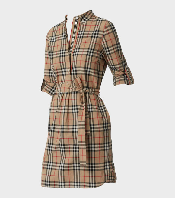 Burberry - Giovanna Dress Archive Beige
