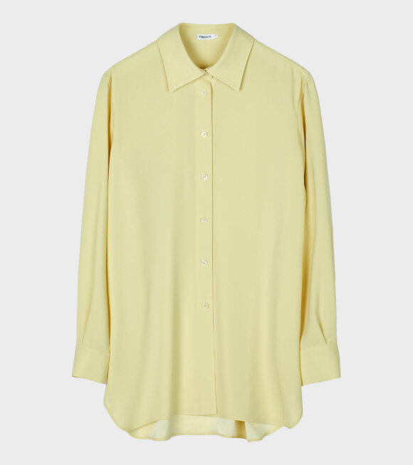 Filippa K - Long Crepe Shirt Yellow