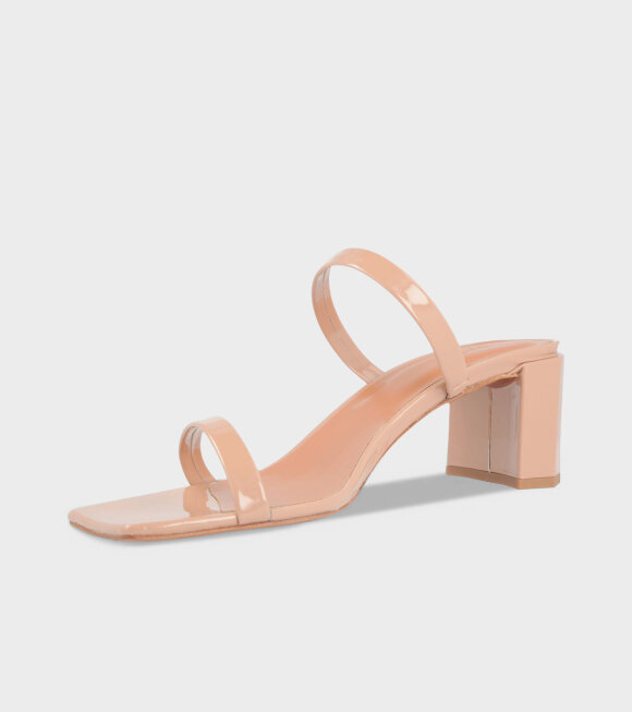 By Far - Tanya Nude Patent Leather