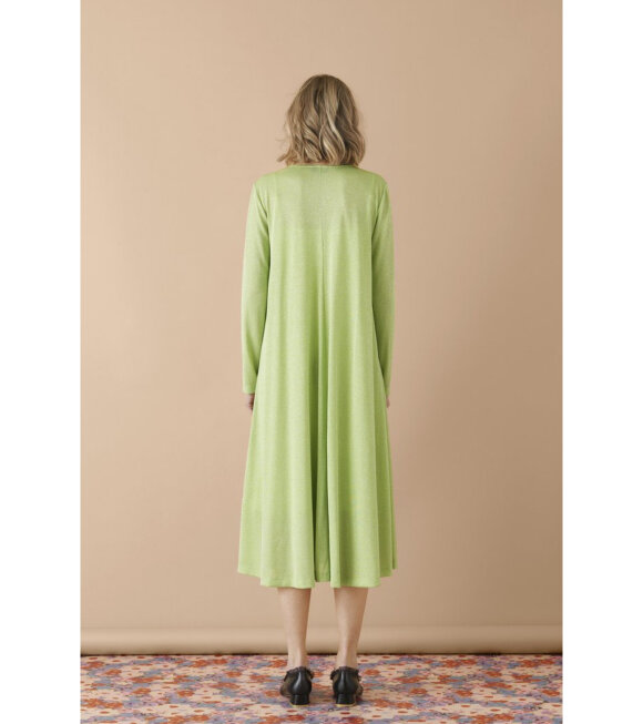 Stine Goya - Lauren Shimmer Dress Lime