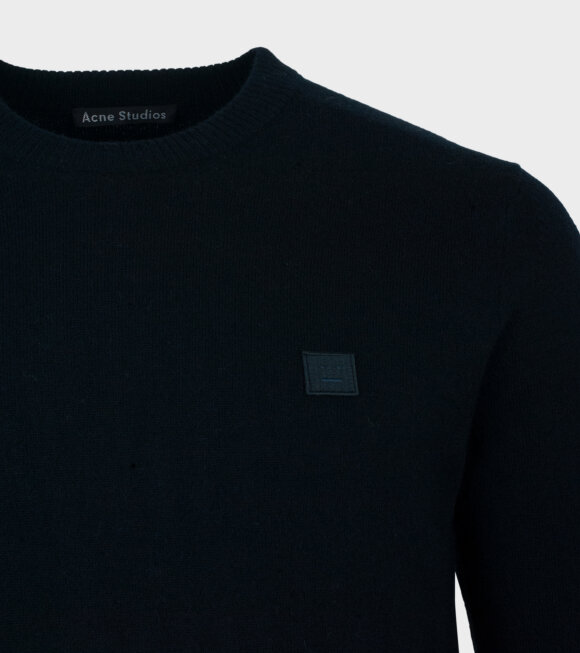 Acne Studios - Nalon Face Sweater Black (Unisex)