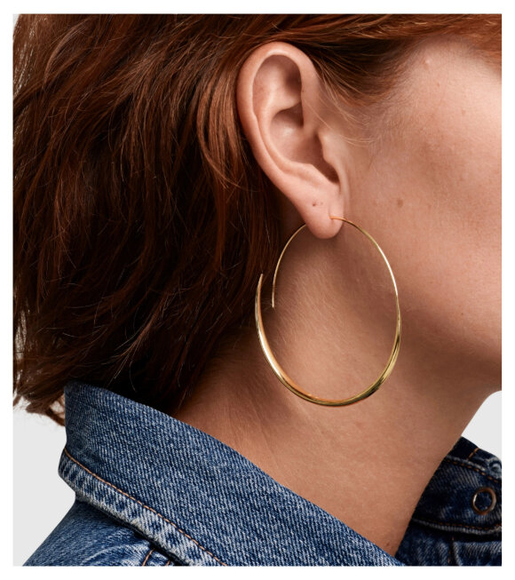 Tom Wood - Ear Loop Extra Large Gold