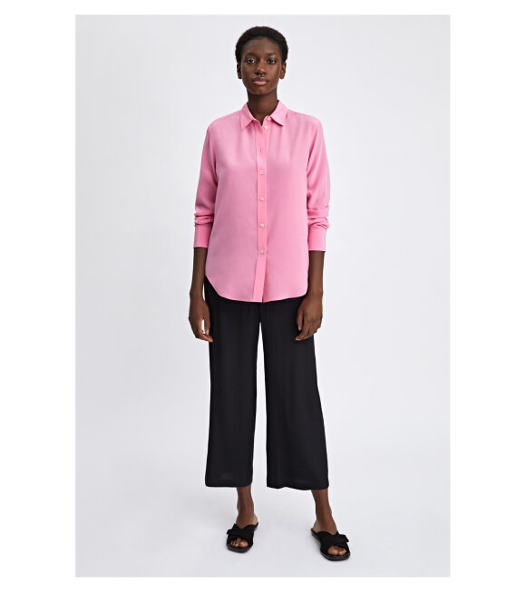 Filippa K - Classic Silk Shirt Pink