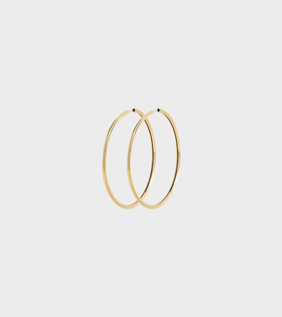 Maria Black - Sunset Hoop Earrings 35 Gold