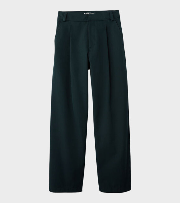 Acne Studios - Pleated Trousers Forest Green