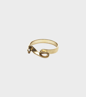 Trine Tuxen - Ribbon Ring I Goldplated 