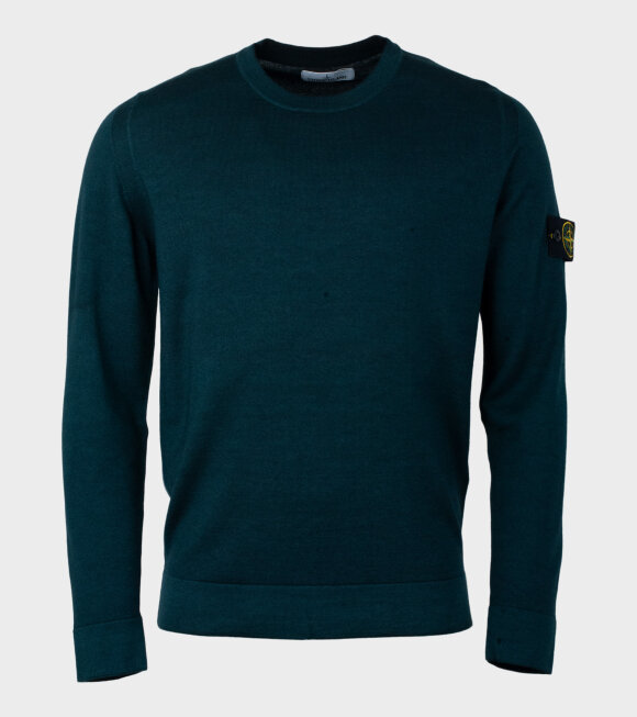 Stone Island - Basic Knit Sweater Green
