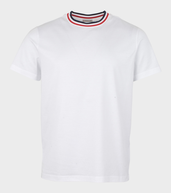 Moncler - Maglia Neckline T-Shirt White