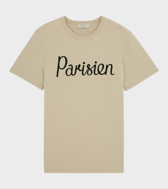 Maison Kitsuné - Tee-shirt Parisi Beige