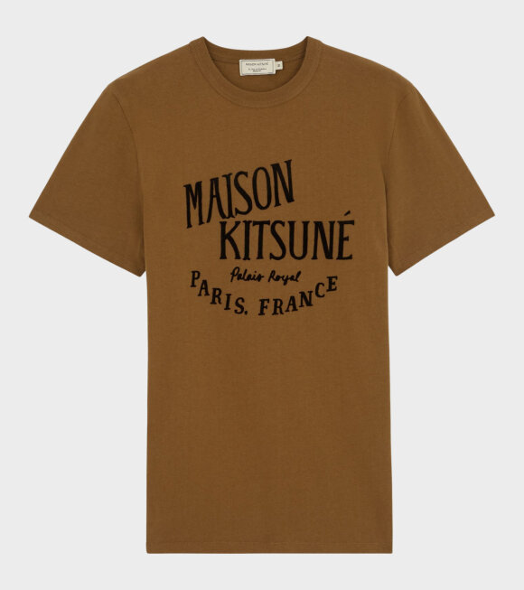 Maison Kitsuné - Tee-shirt Palais Brown