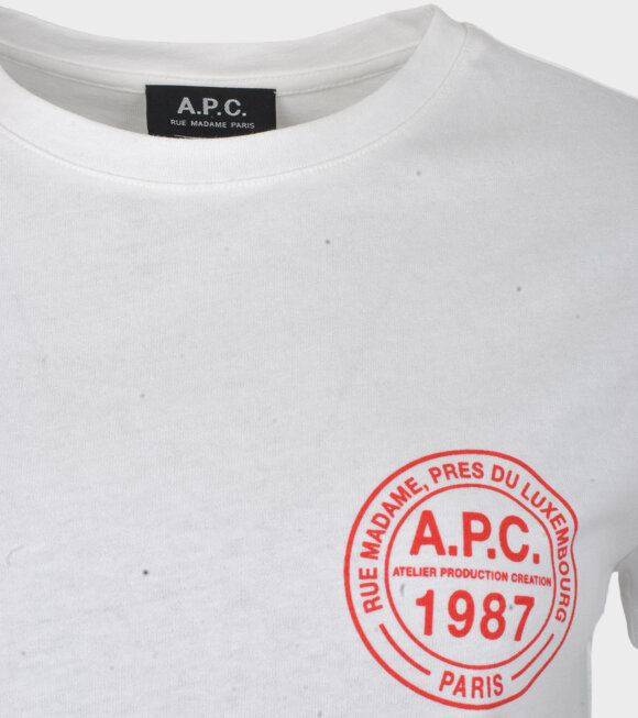 A.P.C - Tess T-shirt White