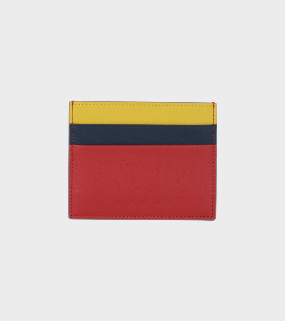 Marni - Vanitosi Cardholder Black/Red/Yellow