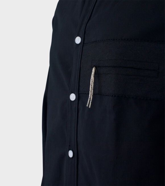 Kenzo - Zipped Pocket Casual Shirt Black