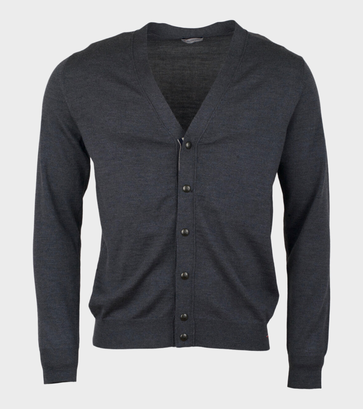 Moncler Maglione Tricot Knitted Cardigan Grey - dr. Adams