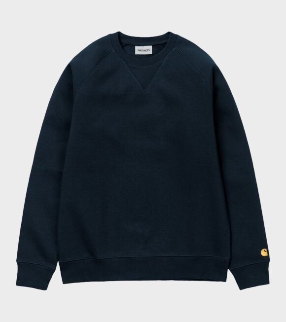 Carhartt WIP - Chase Sweat Gold Blue