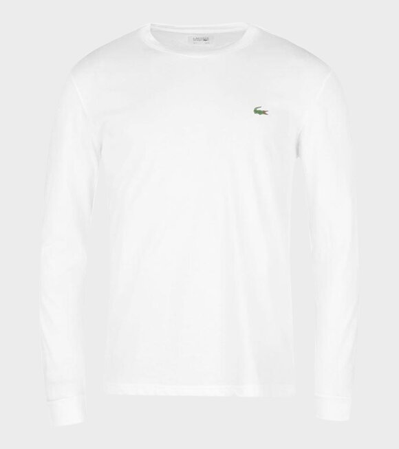 Lacoste - Logo Longsleeved T-shirt White