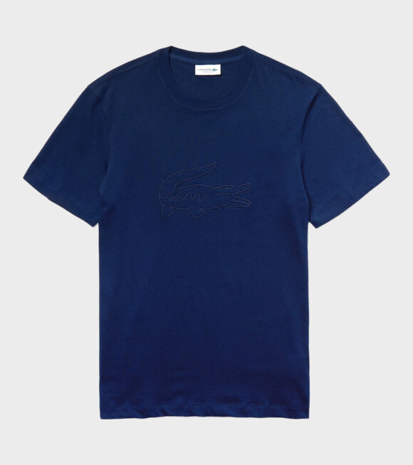 Lacoste - Embroidery T-shirt Blue