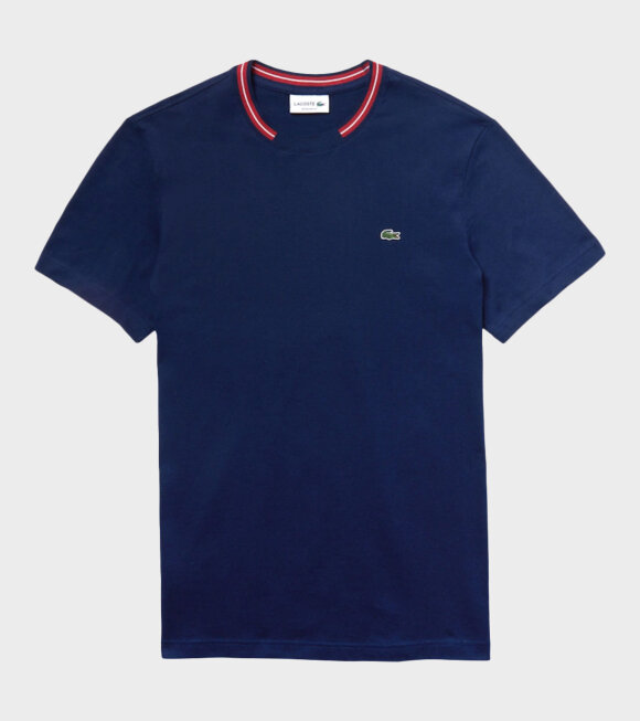 Lacoste - Logo Detail T-shirt Blue