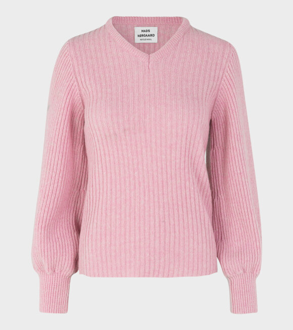 Mads Nørgaard  - Recycled Wool Kaxilla Knit Pink