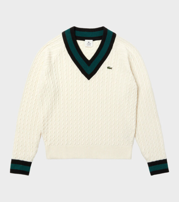 Lacoste - Tricot Live Knit Off-White