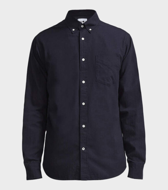NN07 - Levon Shirt Navy Blue