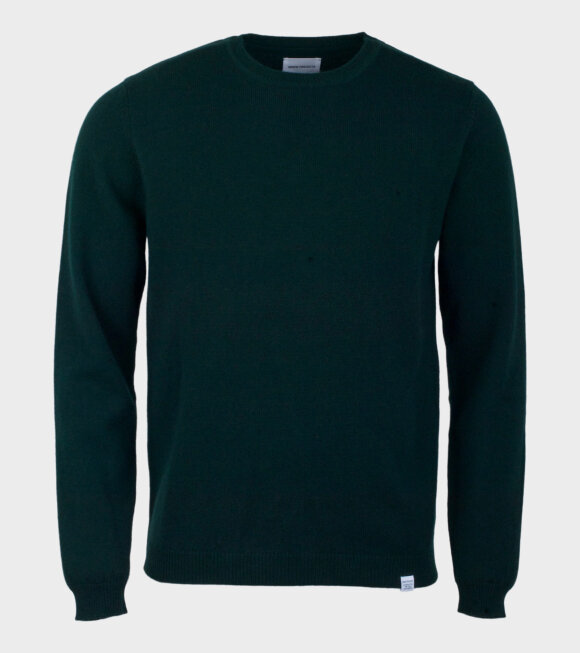 Norse Projects - Sigfred Lambswool Knit Green