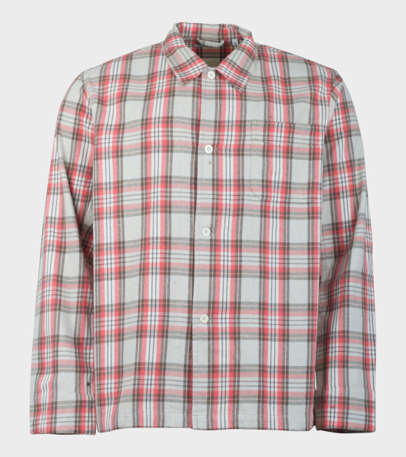 Our Legacy - Box Shirt Red/Beige