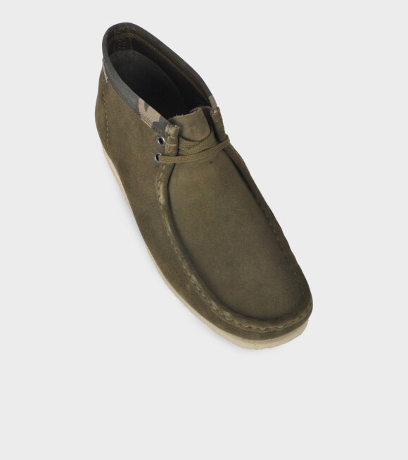 Carhartt X Clarks - Wallabee Boot Olive Camuflage 