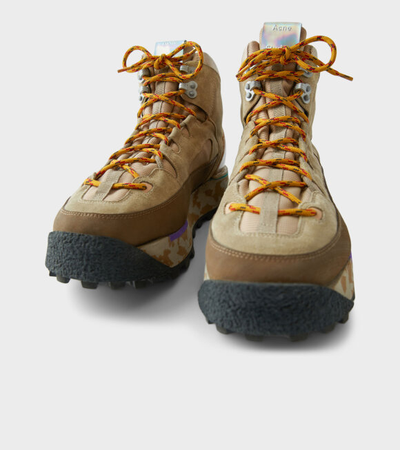Acne Studios - Bertrand Trekking Boots Multi Beige