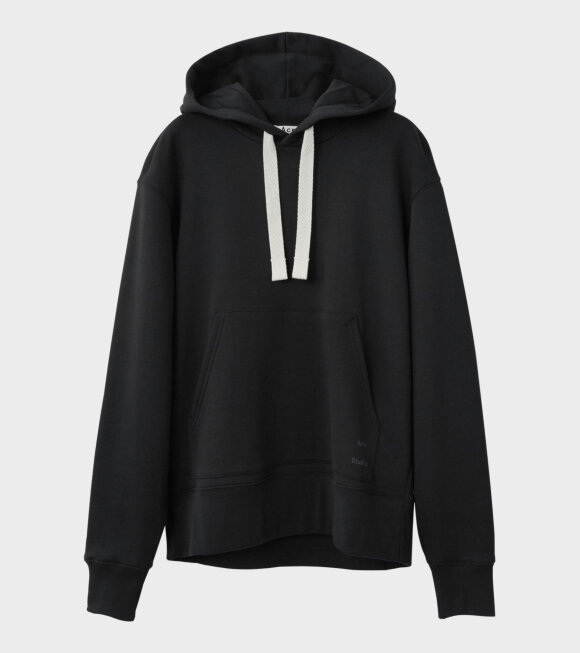 Acne Studios - Fellis Logo Hooded Sweatshirt Black