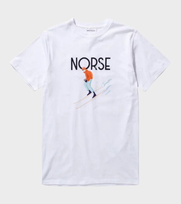Norse Projects - Norse X Daniel Frost Racin N01 T-shirt White