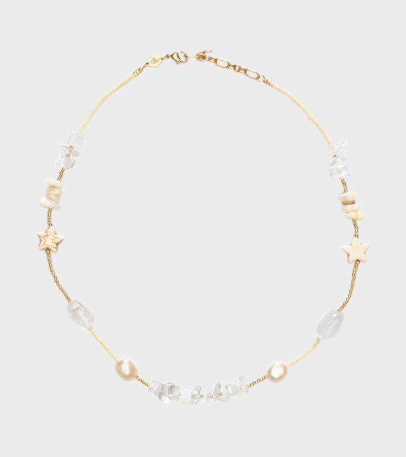 Anni Lu - Colette Necklace Ice Crystal White