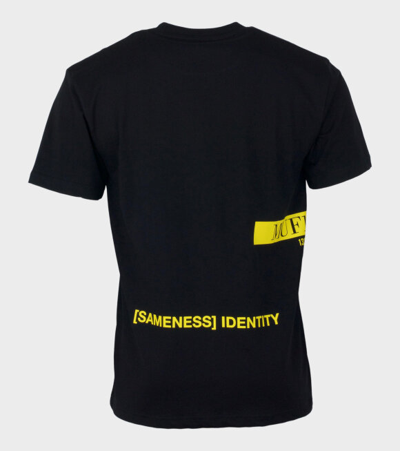 MUF10 - Moratorium T-shirt Black/Yellow