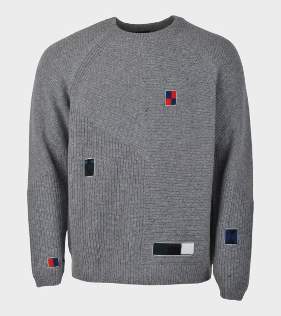 Paul Smith - Longsleeved Pullover Crew Neck Grey